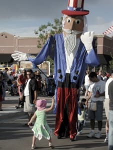 4th of July Interactive Uncle Sam Puppet 